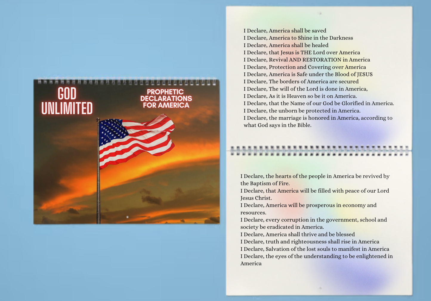 I Declare, America - Prophetic Declarations