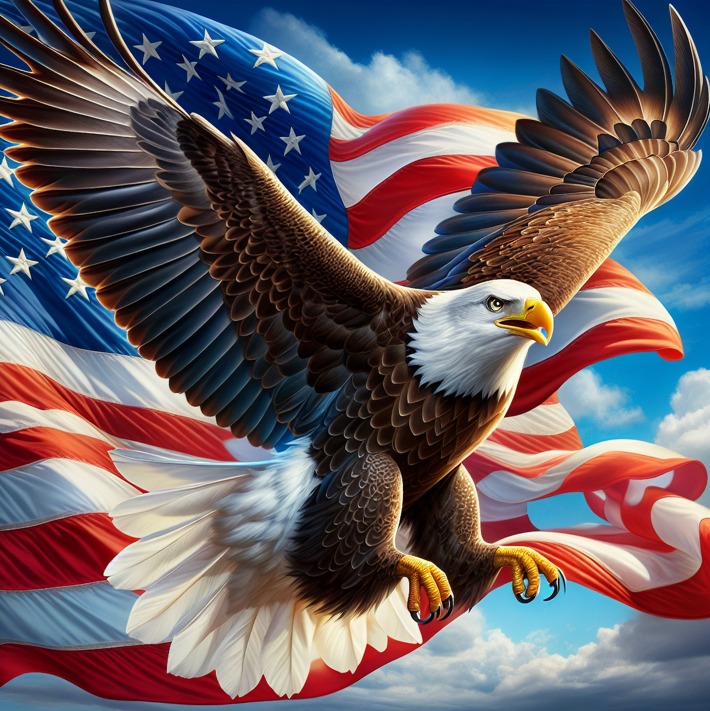 Prophetic Art - Prophetic American Eagle (Print-Only)