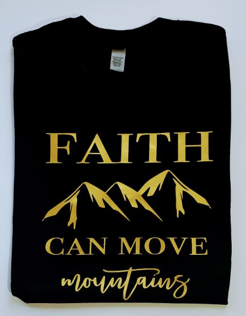 Faith Can Move Move Mountains - Long Sleeve (T-Shirt)